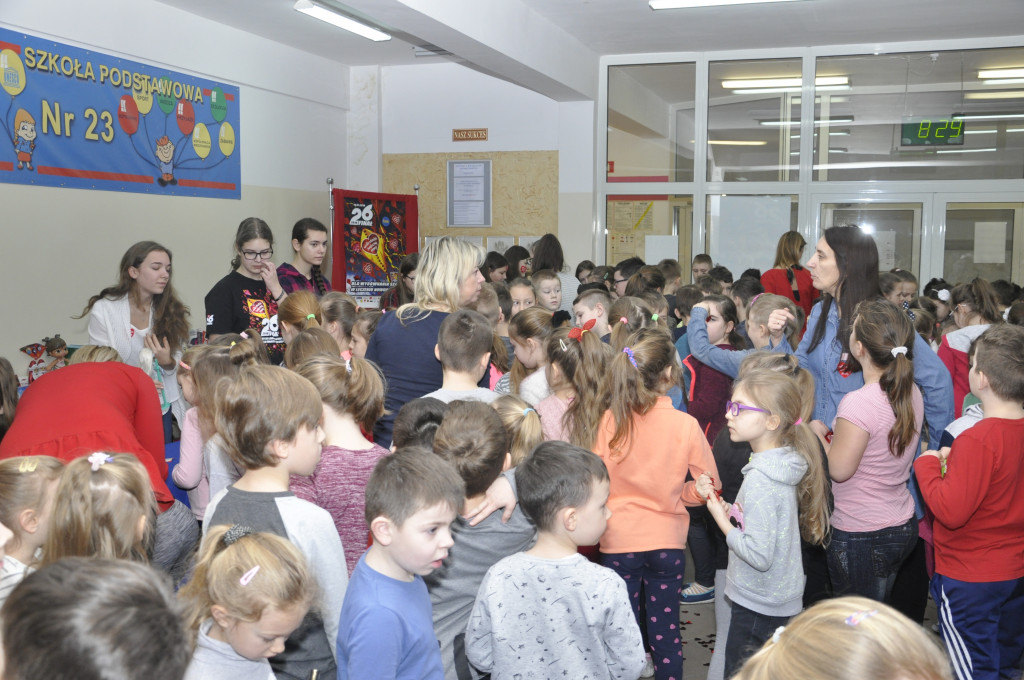 SP 23 ponownie zagrała dla WOŚP