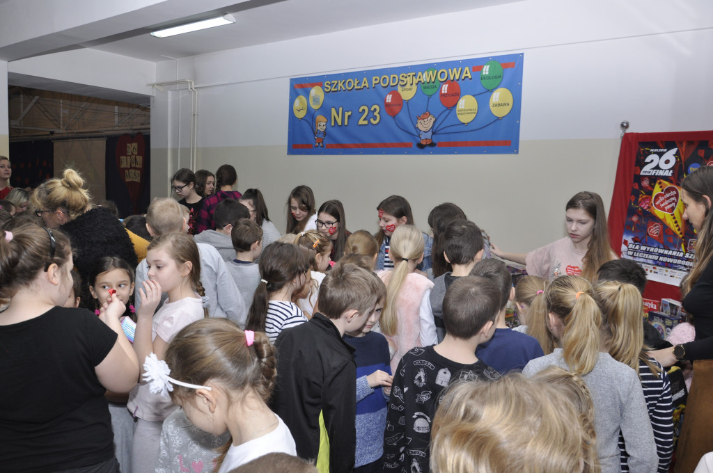 SP 23 ponownie zagrała dla WOŚP