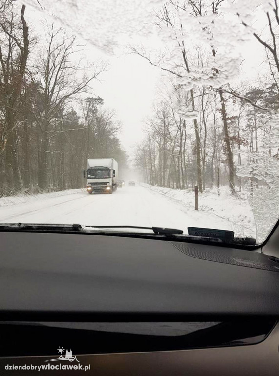 Włocławek znów pod śniegiem