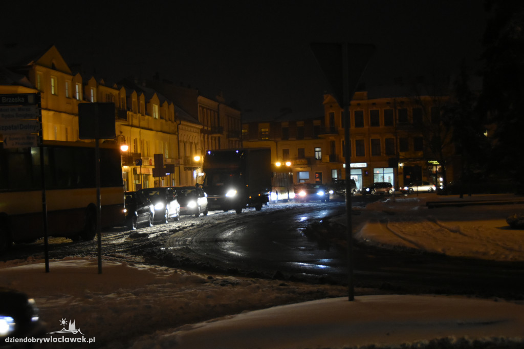 Włocławek znów pod śniegiem