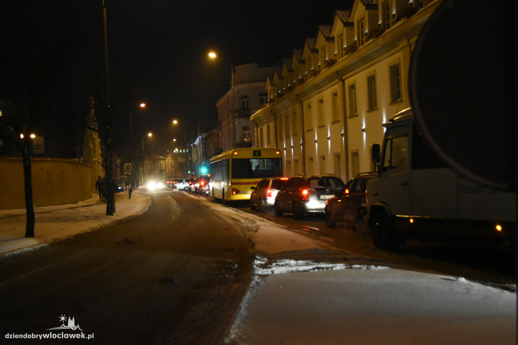 Włocławek znów pod śniegiem