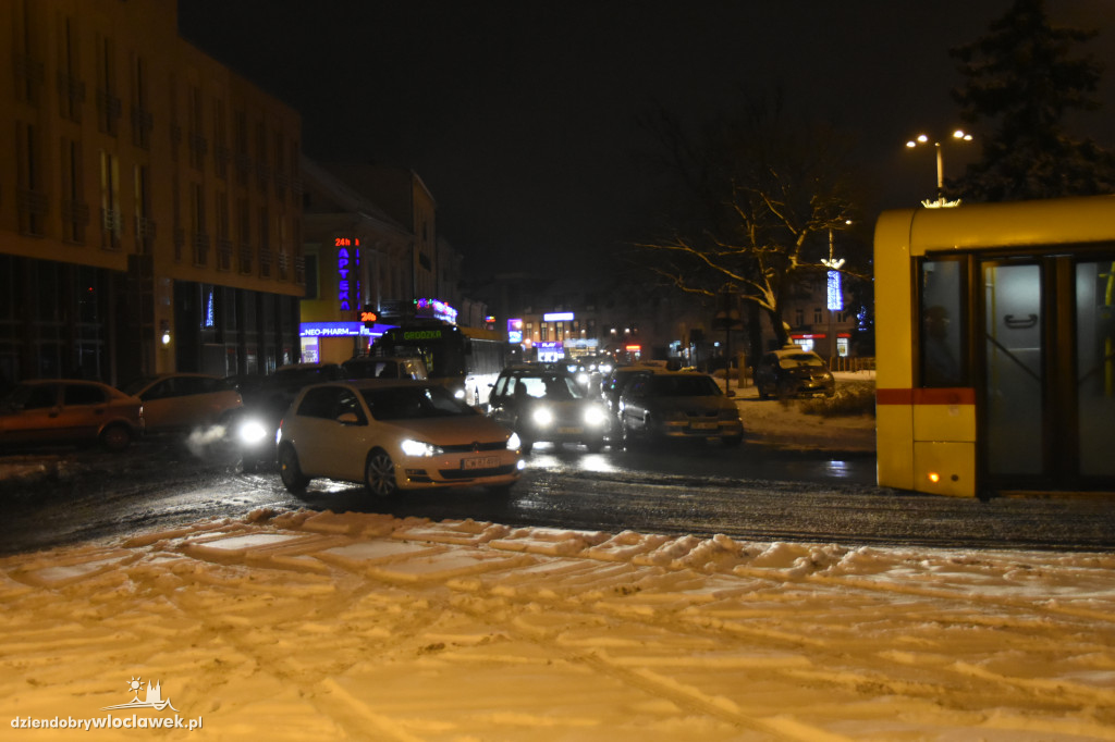 Włocławek znów pod śniegiem