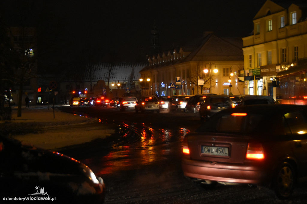 Włocławek znów pod śniegiem