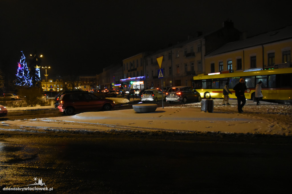 Włocławek znów pod śniegiem