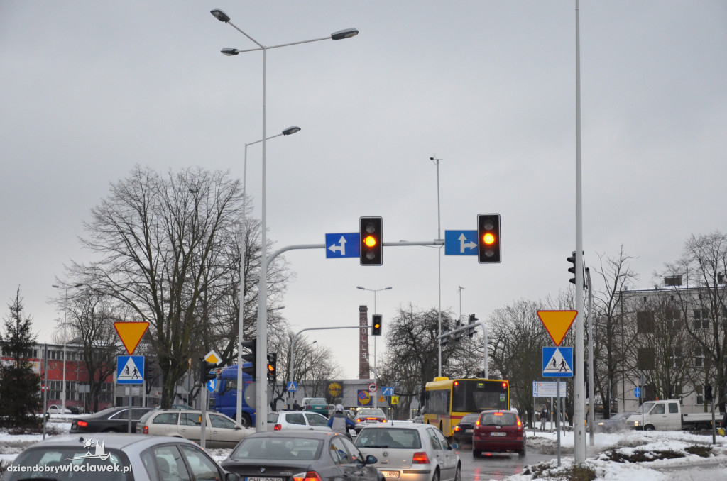 Kolizja na skrzyżowaniu DK 91