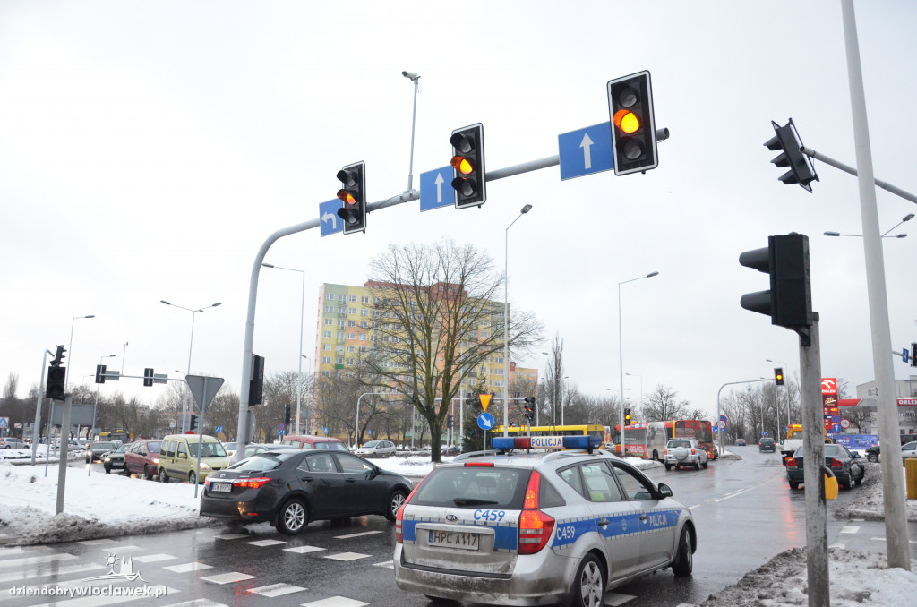 Kolizja na skrzyżowaniu DK 91