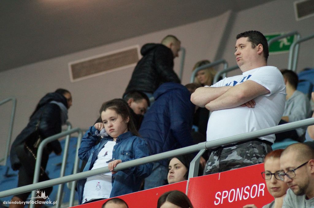 Kibice na meczu Anwil vs Miasto Szkła