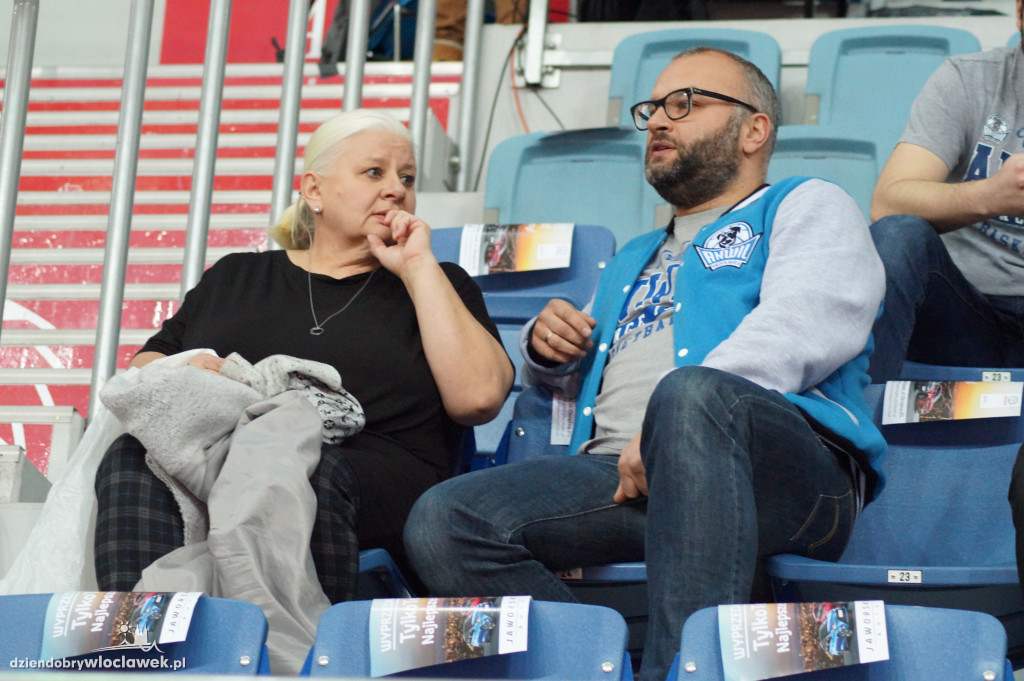 Kibice na meczu Anwil vs Miasto Szkła