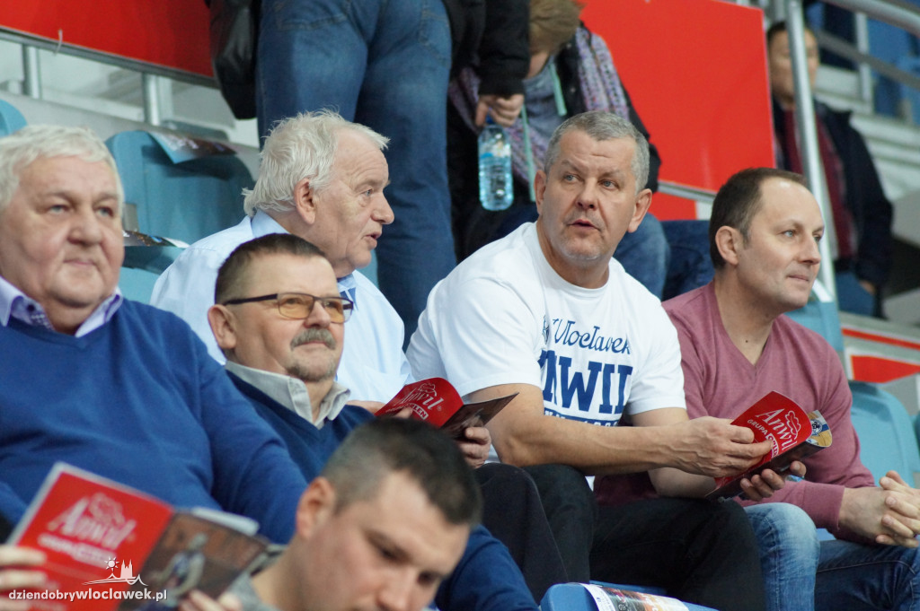 Kibice na meczu Anwil vs Miasto Szkła