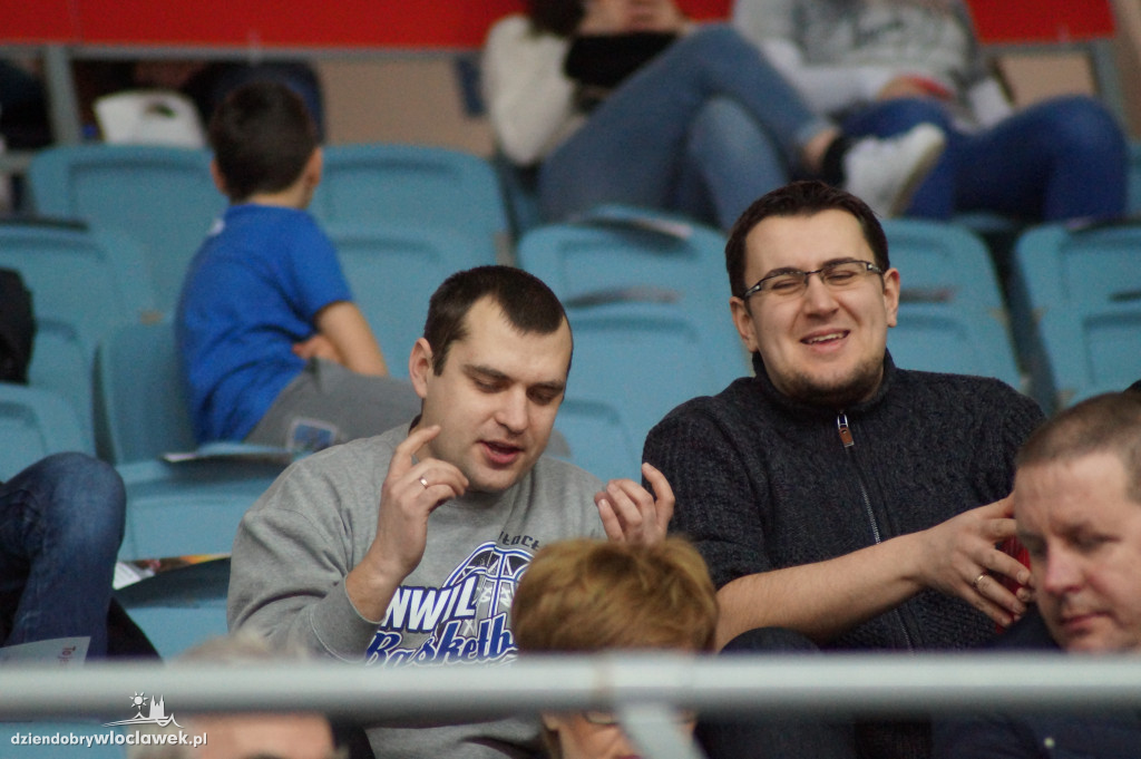 Kibice na meczu Anwil vs Miasto Szkła