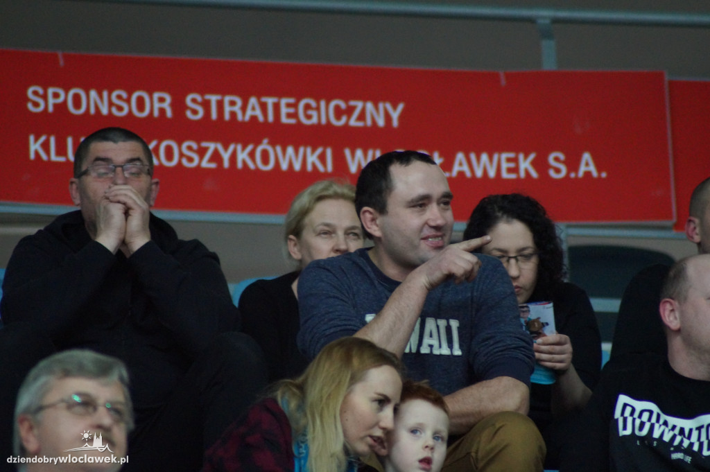 Kibice na meczu Anwil vs Miasto Szkła