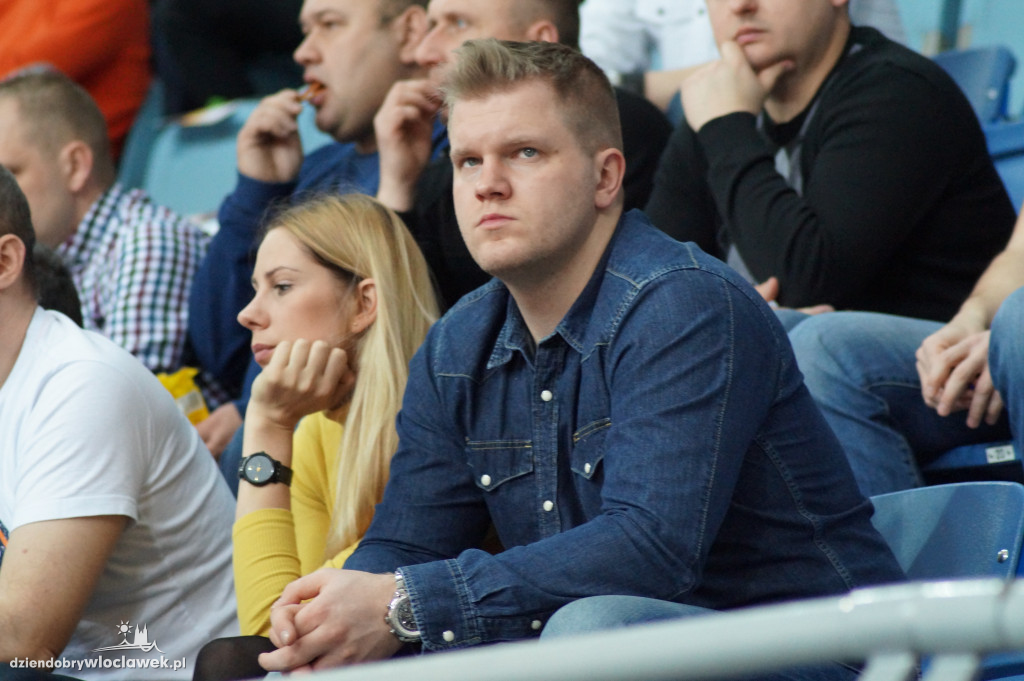 Kibice na meczu Anwil vs Miasto Szkła