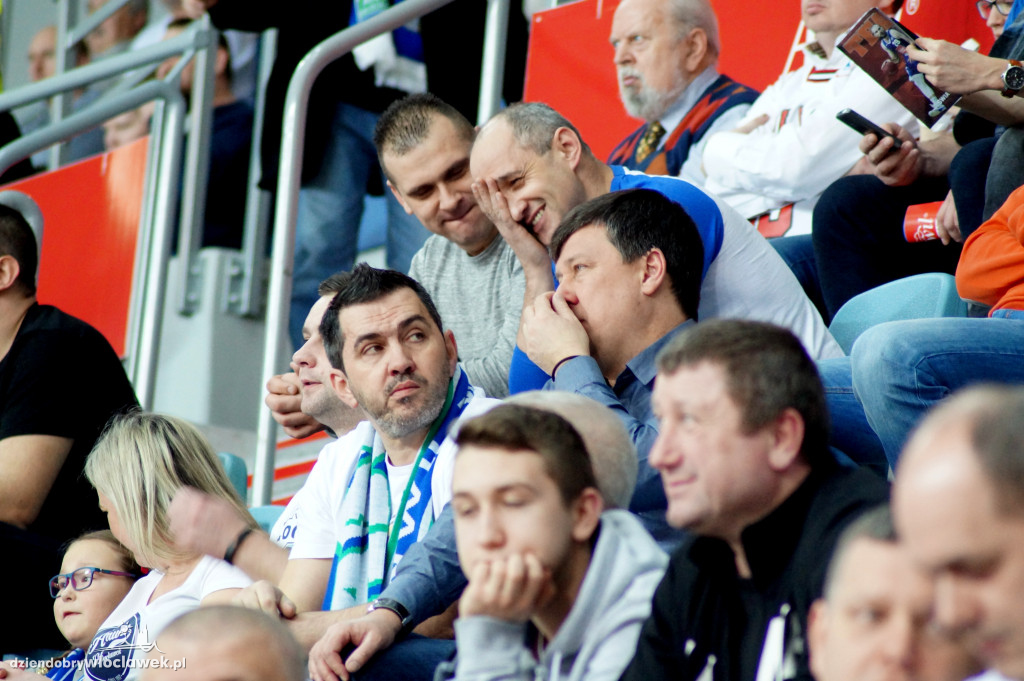 Kibice na meczu Anwil vs Miasto Szkła