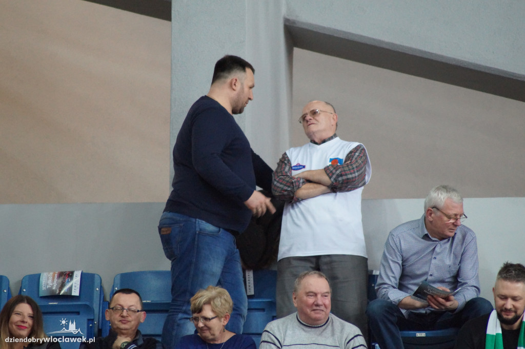 Kibice na meczu Anwil vs Miasto Szkła