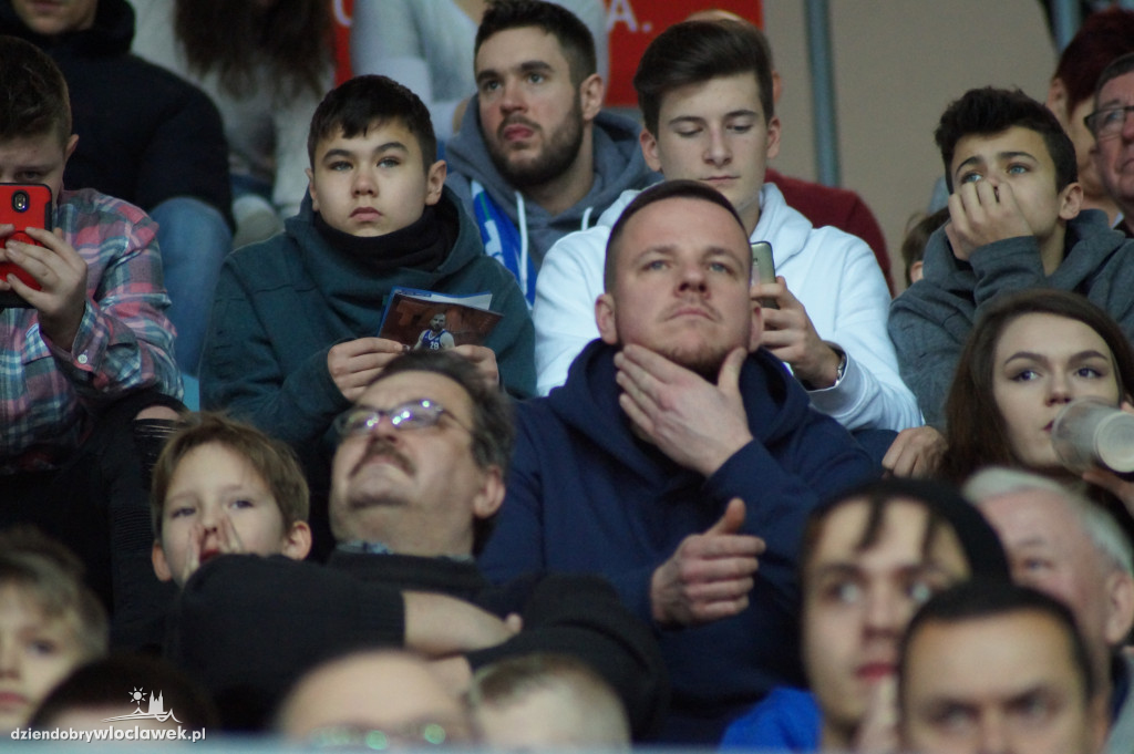 Kibice na meczu Anwil vs Miasto Szkła