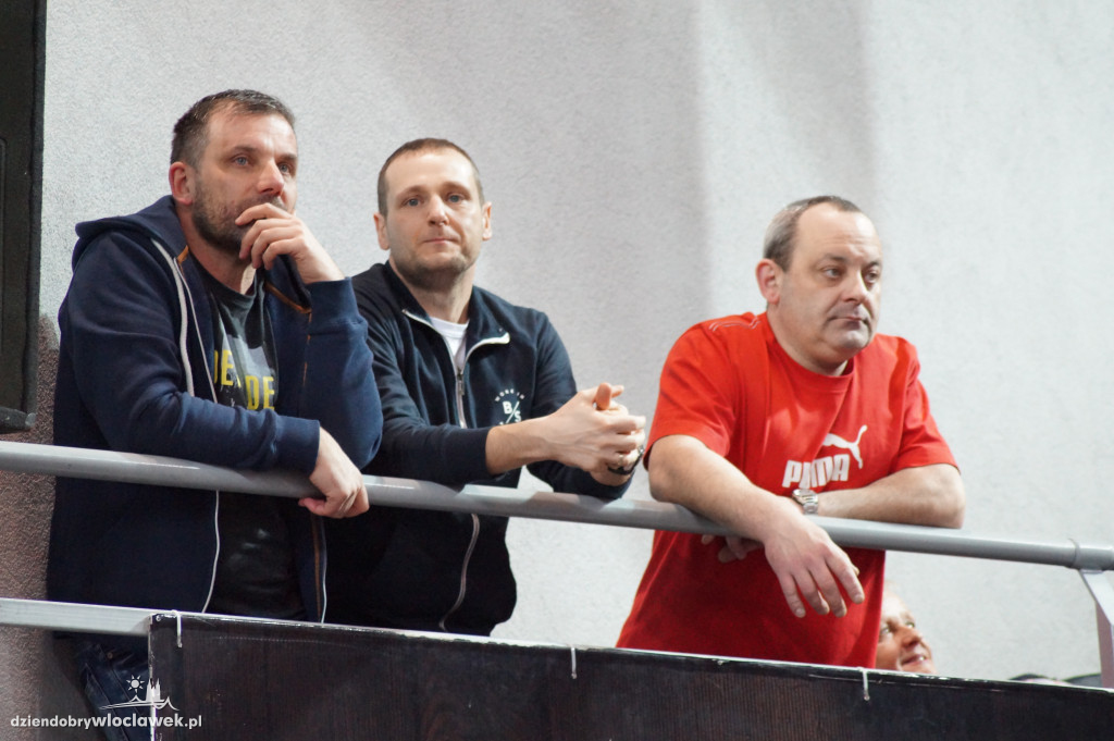 Kibice na meczu Anwil vs Miasto Szkła