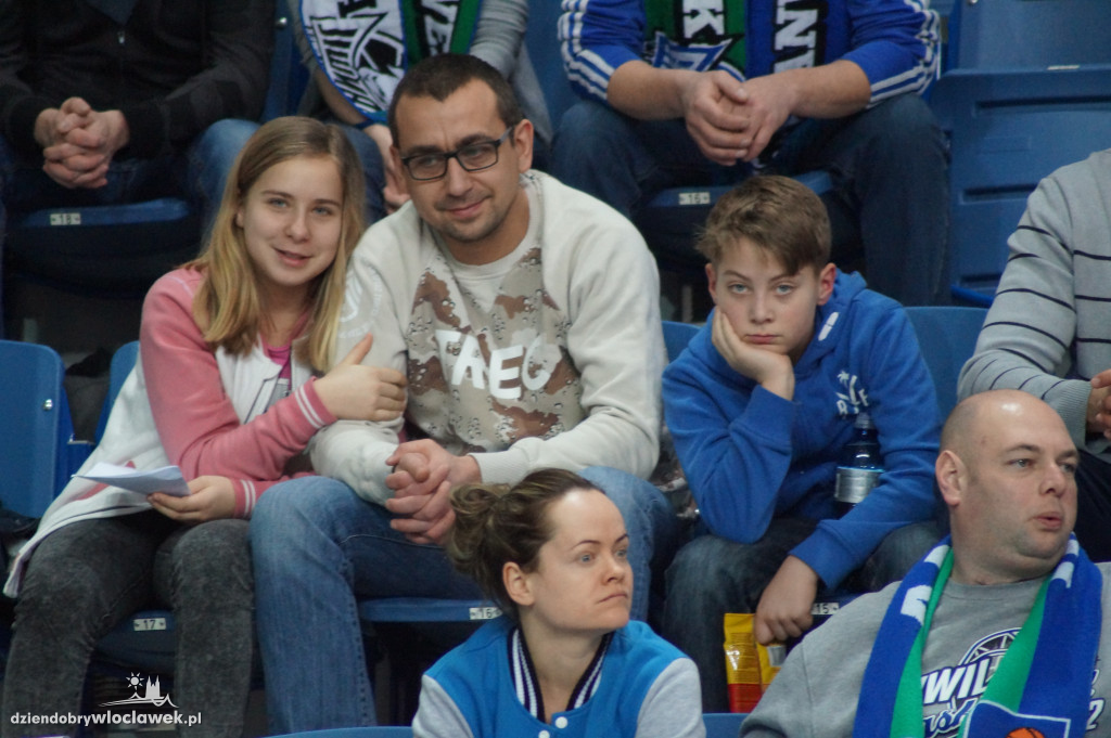Kibice na meczu Anwil vs Miasto Szkła