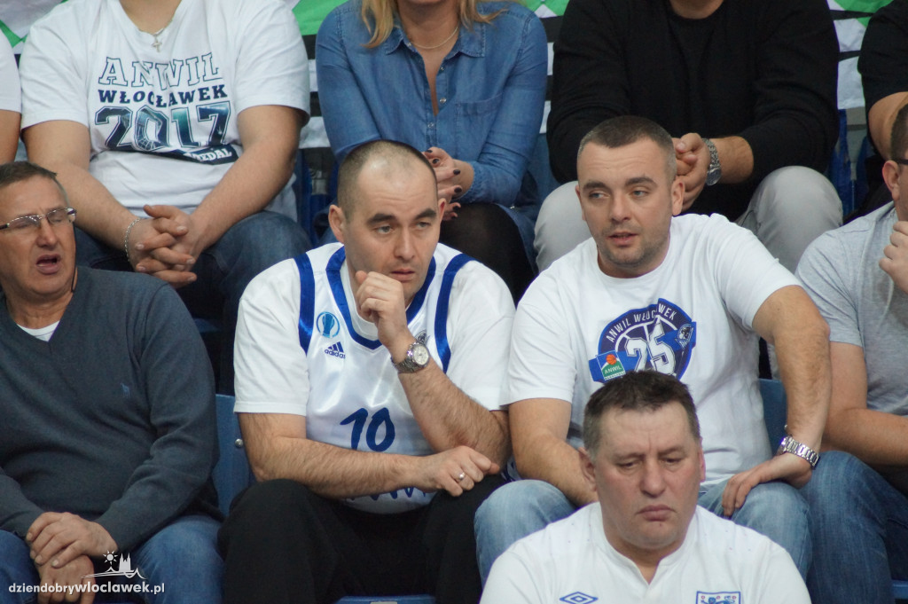 Kibice na meczu Anwil vs Miasto Szkła