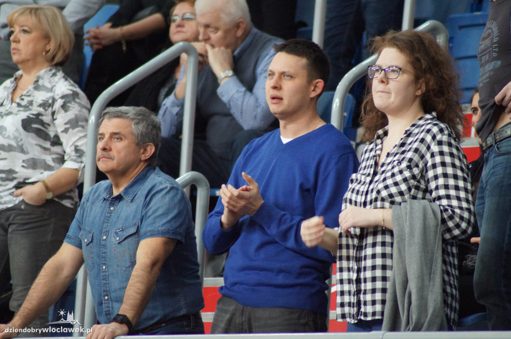 Kibice na meczu Anwil vs Miasto Szkła