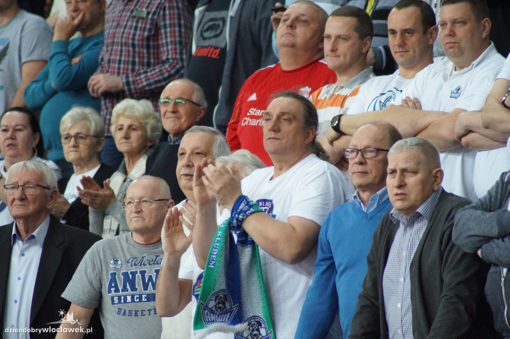 Kibice na meczu Anwil vs Miasto Szkła