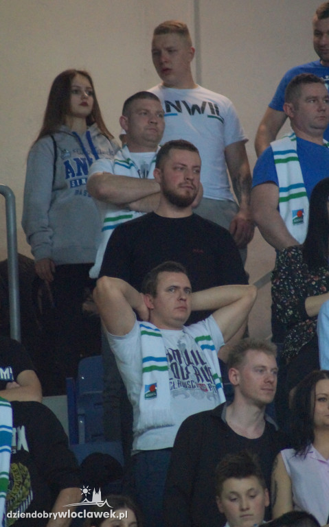 Kibice na meczu Anwil vs Miasto Szkła