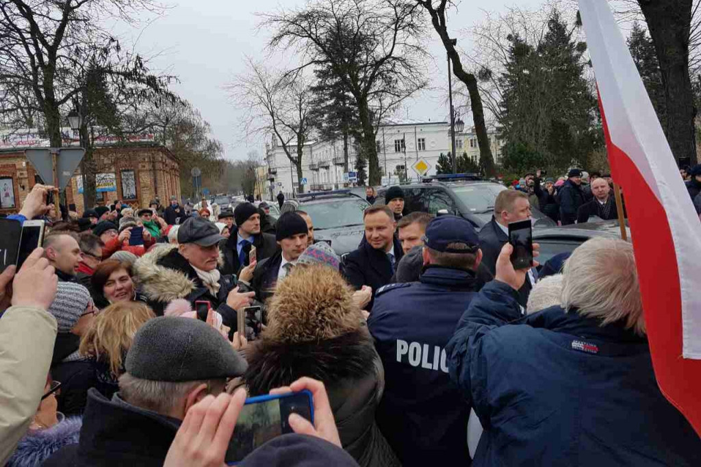 Andrzej Duda z wizytą w Ciechocinku