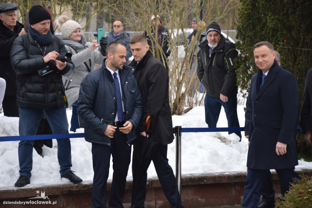 Andrzej Duda z wizytą w Ciechocinku