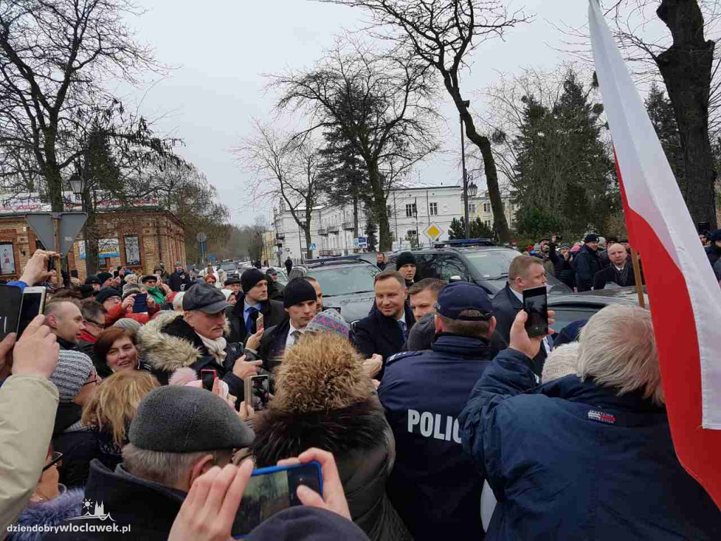 Andrzej Duda z wizytą w Ciechocinku
