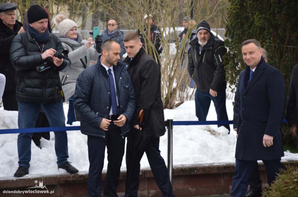 Andrzej Duda z wizytą w Ciechocinku