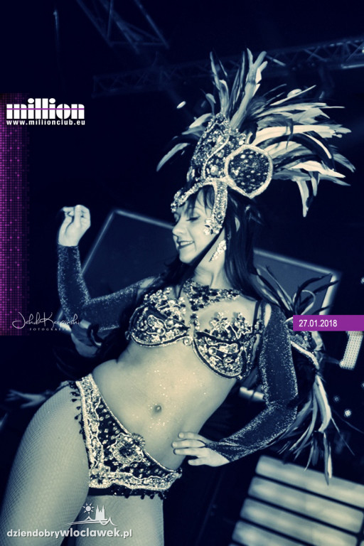 Sobotnia noc w klubie Million