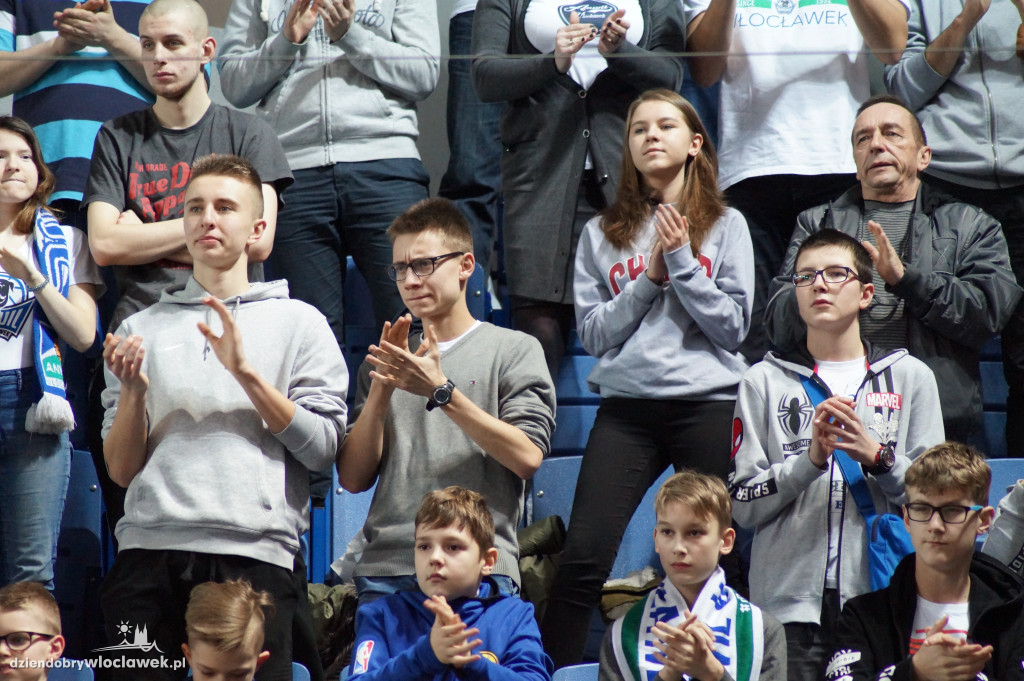 Kibice na meczu Anwil vs PGE Turów