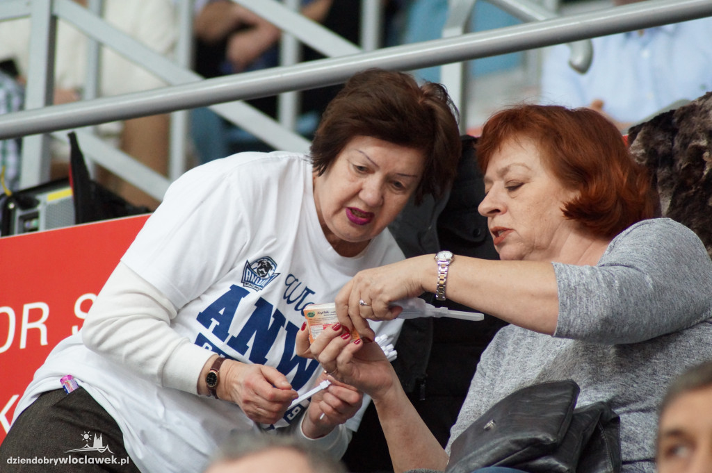 Kibice na meczu Anwil vs PGE Turów