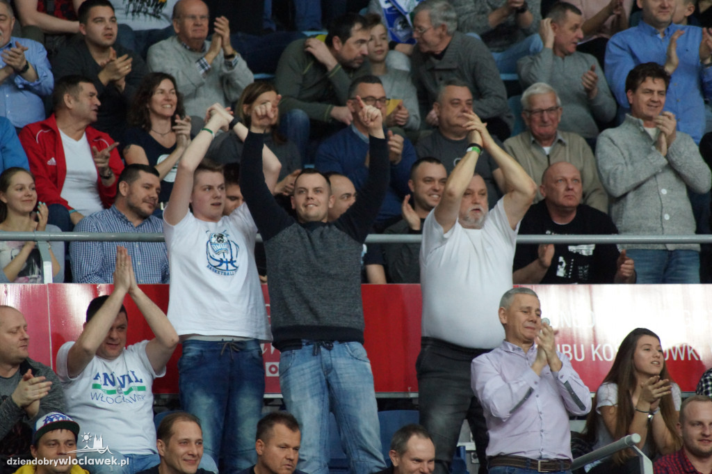 Kibice na meczu Anwil vs PGE Turów
