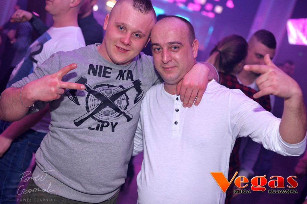 Szalona sobotnia noc w klubie Vegas