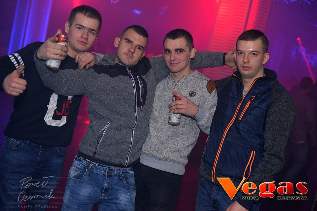 Szalona sobotnia noc w klubie Vegas