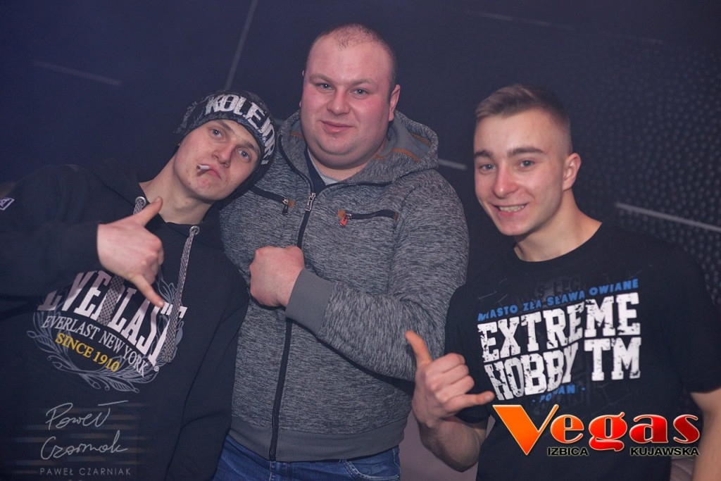 Szalona sobotnia noc w klubie Vegas