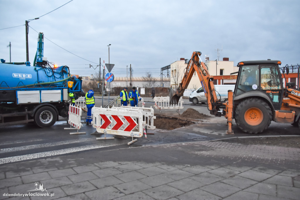Awaria wodociągowa na Kaliskiej