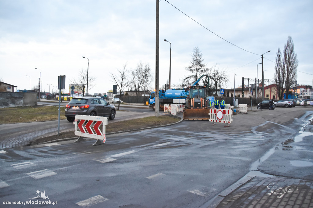 Awaria wodociągowa na Kaliskiej