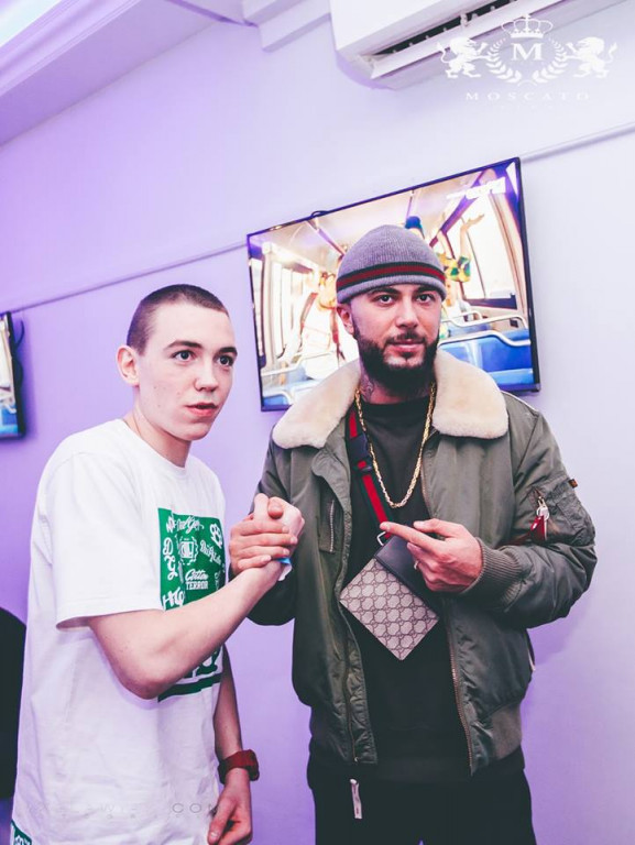 Malik Montana w Moscato Club przy ul. Solnej
