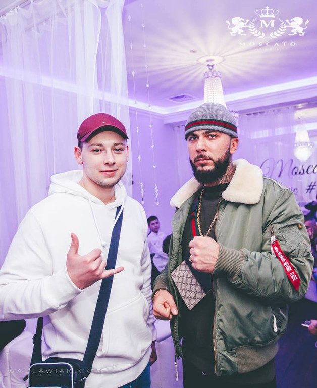 Malik Montana w Moscato Club przy ul. Solnej