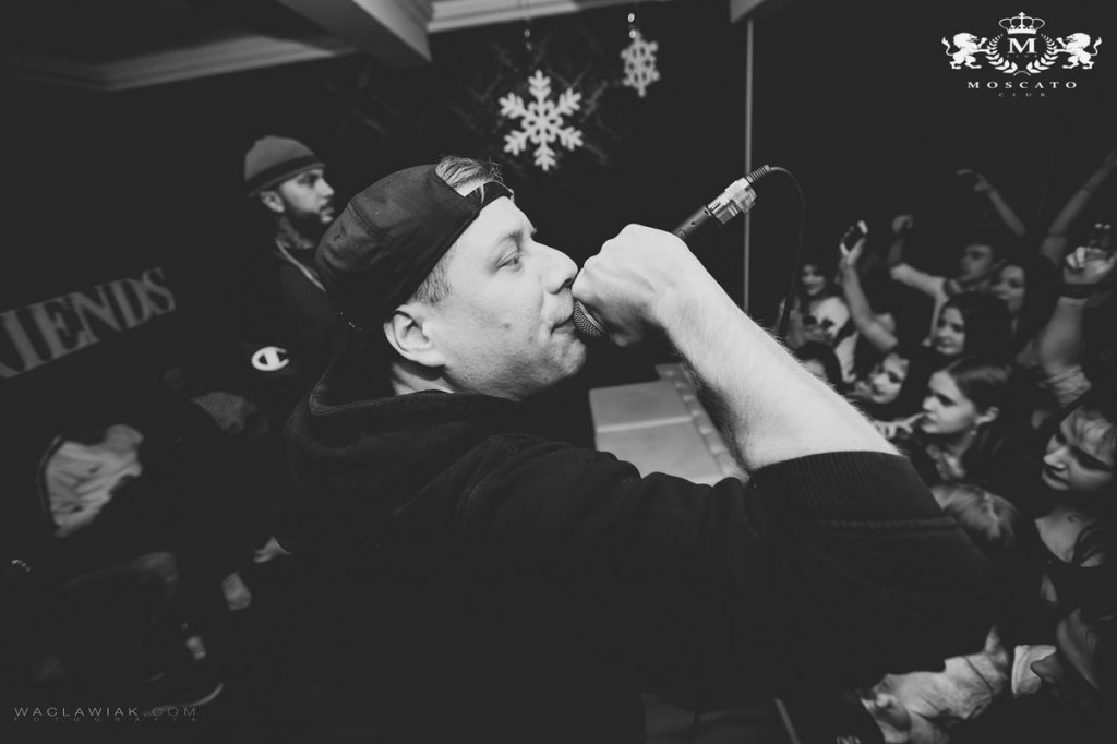 Malik Montana w Moscato Club przy ul. Solnej