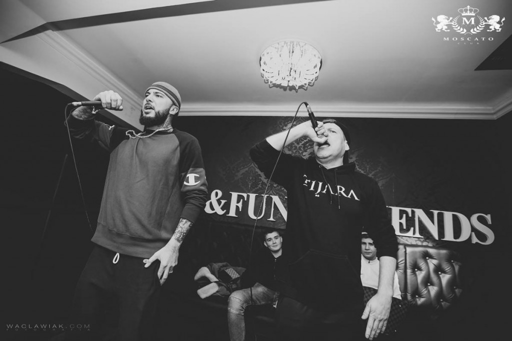 Malik Montana w Moscato Club przy ul. Solnej