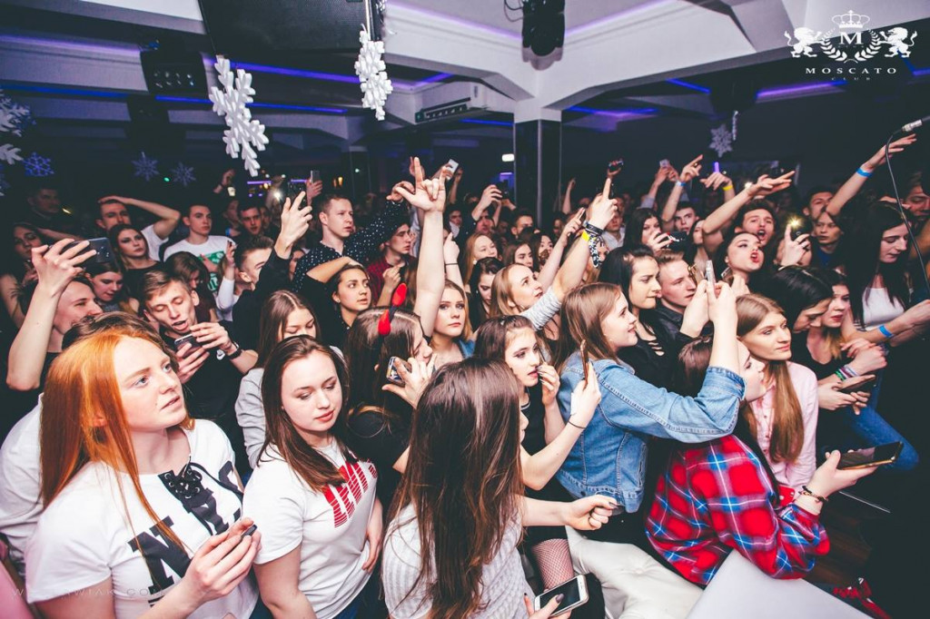 Malik Montana w Moscato Club przy ul. Solnej