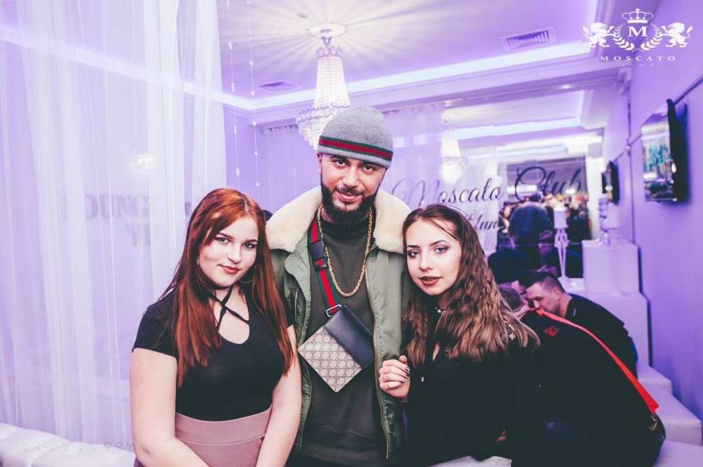 Malik Montana w Moscato Club przy ul. Solnej