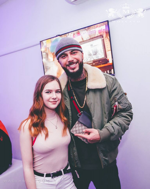 Malik Montana w Moscato Club przy ul. Solnej