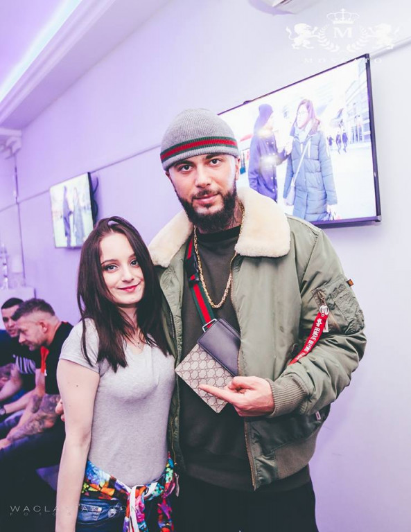 Malik Montana w Moscato Club przy ul. Solnej