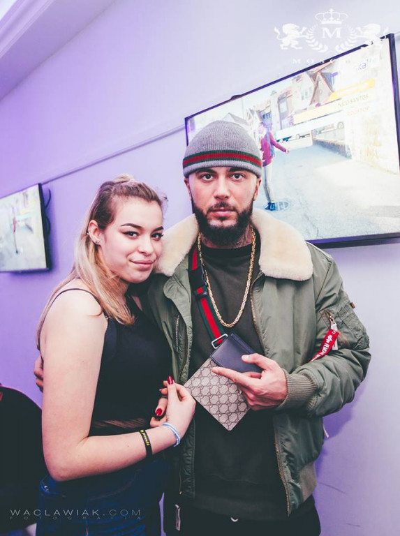 Malik Montana w Moscato Club przy ul. Solnej