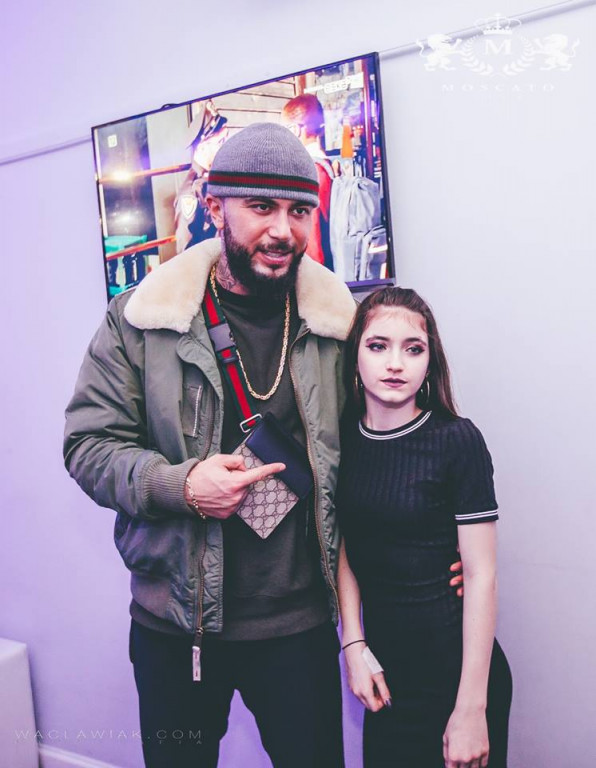 Malik Montana w Moscato Club przy ul. Solnej