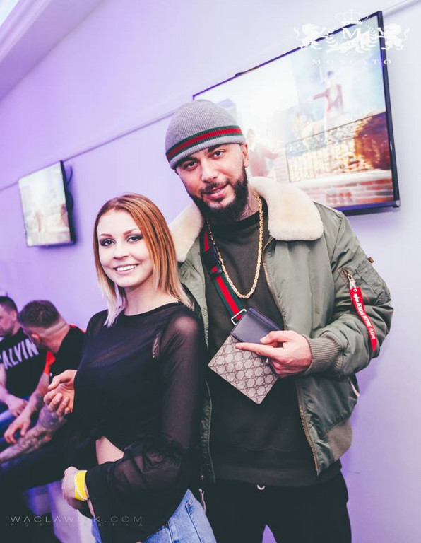 Malik Montana w Moscato Club przy ul. Solnej