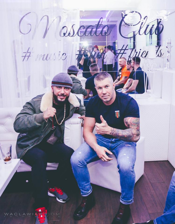 Malik Montana w Moscato Club przy ul. Solnej